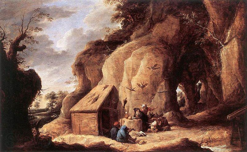 David Teniers the Younger The Temptation of St Anthony Norge oil painting art